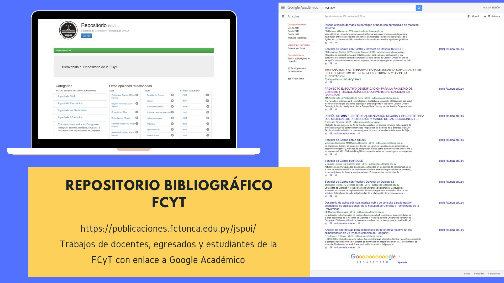 Repositorio Bibliográfico FCyT