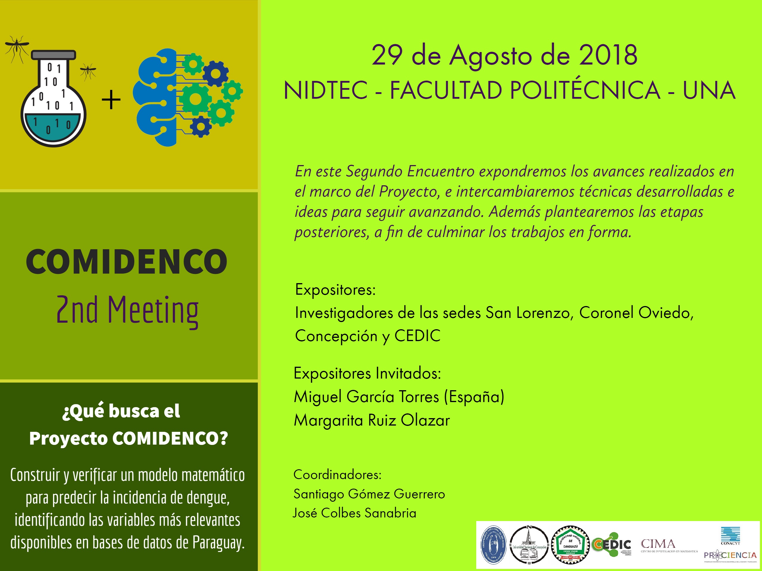 afiche 2nd comidenco meeting